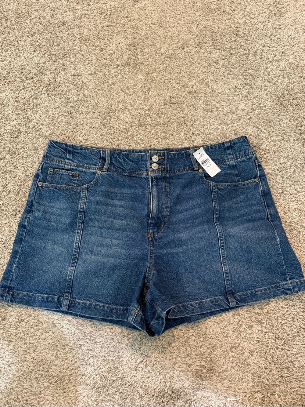 LOFT Medium Blue Denim Women's Jean Shorts